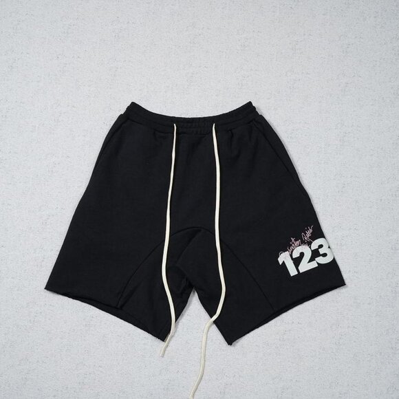 RIVINGTON ROI REBIS Digitally Signed Classic Black Shorts - Picture 1 of 5